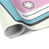 Papier Cadeau Retour aux années 90 (Coin rond)