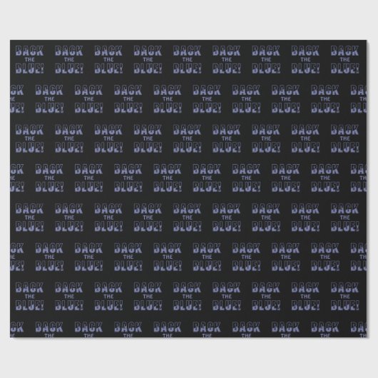 PAPIER CADEAU RETOUR LE BLEU (Plat)