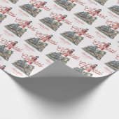 Papier Cadeau Retraite maritime du phare côtier (Coin)
