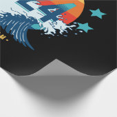 Papier Cadeau Retraite officielle 2024 (Coin)