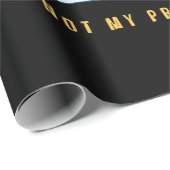 Papier Cadeau Retraite officielle 2024 (Coin rond)