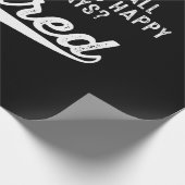 Papier Cadeau Retraite Qui Est Heureux Le Lundi ? Retraité (Coin)