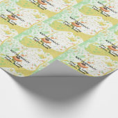 Papier Cadeau Retraite - Une longue pause café (Coin)