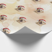 Papier Cadeau Retriever Blond Doré 1 (Coin)