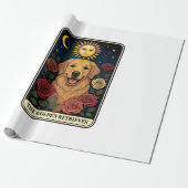 Papier Cadeau Retriever doré (Déroulé)