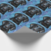 Papier Cadeau Retriever du Labrador (Coin)