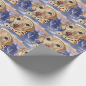 Papier Cadeau Retriever du Labrador (Coin)