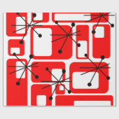 Papier Cadeau Rétro (Plat)