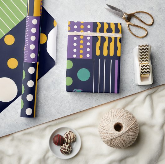 Papier Cadeau Rétro (Artisanat)