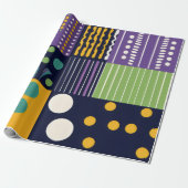 Papier Cadeau Rétro (Déroulé)