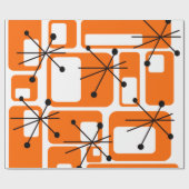 Papier Cadeau Rétro (Plat)