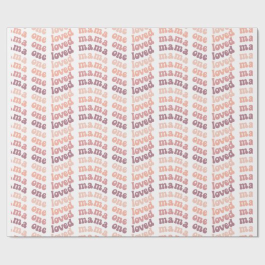 Papier Cadeau Rétro (Plat)