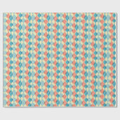 Papier Cadeau Retro 50's Style Festive Holiday (Plat)