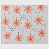 Papier Cadeau Rétro atomique (Plat)