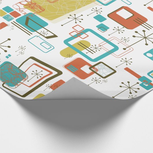 Papier Cadeau Rétro classique (Coin)