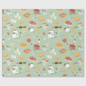 Papier Cadeau Rétro cuisine (Plat)