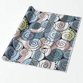 Papier Cadeau Rétro, espion (Déroulé)