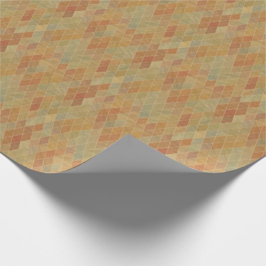 Papier Cadeau Rétro geometric pattern 2 (Coin)