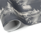 Papier Cadeau Retro Las Vegas (Coin rond)