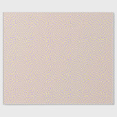 Papier Cadeau Retro Lilac Pastel Jaune Chaussure Chaussée (Plat)