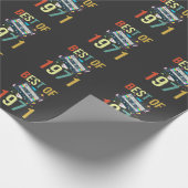 Papier Cadeau Rétro Mixtape Meilleur Du Cadeau De Cassette D'Ann (Coin)