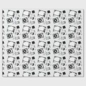 Papier Cadeau Rétro, modèles ménagers (Plat)
