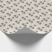 Papier Cadeau Rétro pattern (Coin)