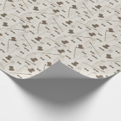 Papier Cadeau Rétro pattern (Coin)