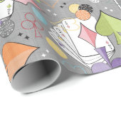 Papier Cadeau Retro Poker (Coin rond)