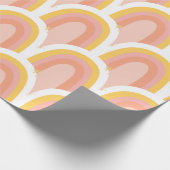 Papier Cadeau Retro Rainbow (Coin)