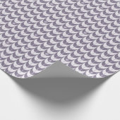 Papier Cadeau Retro Scallop Geometric Pattern (Coin)