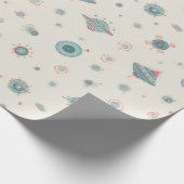 Papier Cadeau  Retro Sci-Fi Wrapping Paper (Coin)