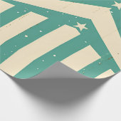 Papier Cadeau Retro Starburst (Coin)