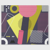 Papier Cadeau Retro style texture, pattern design. art,abstract, (Plat)
