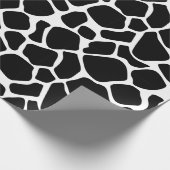 Papier Cadeau Retro Vibe Rustique Vache Cacher Motif Poster de a (Coin)