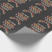 Papier Cadeau Réunion du groupe de la science des bactéries sur  (Coin)