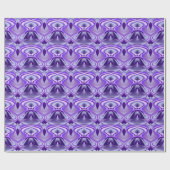 Papier Cadeau Rêve arc-en-ciel violet (Plat)