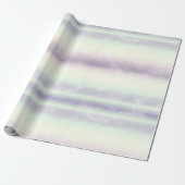 Papier Cadeau Rêve de licorne blanc violet (Déroulé)