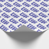 Papier Cadeau Réveiller le bleu (Coin)