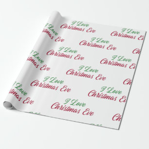 Papier Cadeau Réveillon de Noël