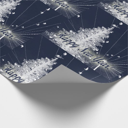 Papier Cadeau Réveillon du Nouvel An (Coin)