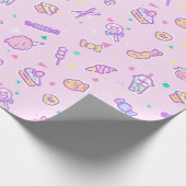 Papier Cadeau Rêver de collations estivales (Coin)