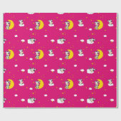 Papier Cadeau Rêver la vache (Plat)
