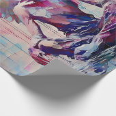 Papier Cadeau Reverence & Sunrise, Collage de papier Angel Guard (Coin)