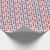 Papier Cadeau Rêves colorés : la fête juive d'Hanoukka (Coin)