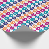 Papier Cadeau Rêves colorés : la fête juive d'Hanoukka (Coin)