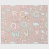 Papier Cadeau Rêves d'alphabet (Plat)