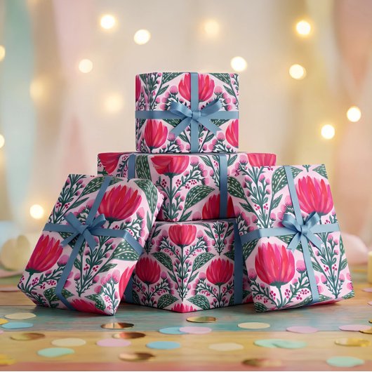 Papier Cadeau Rêves de Rosefield