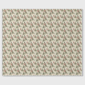 Papier Cadeau Rêves d'hiver de Snowman (Plat)