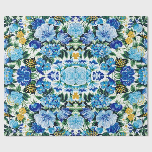 Papier Cadeau Rêves floraux #5 à Susiejayne (Plat)